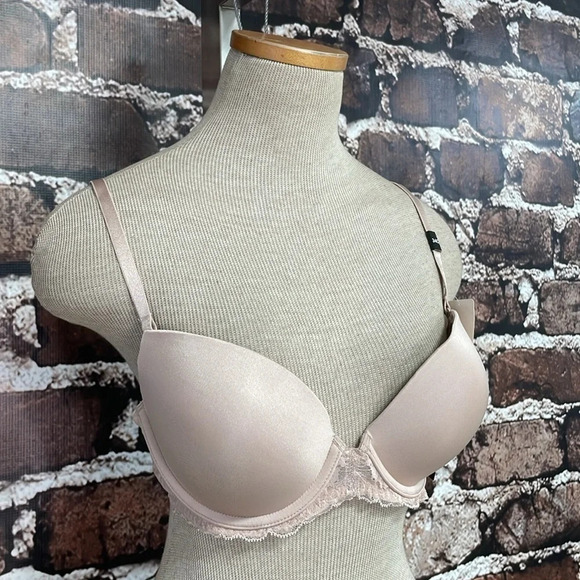 Paramour Loulou Bra Women's 34C Blush Pink NWT Multi-Way Push Up Underwire - Picture 6 of 12